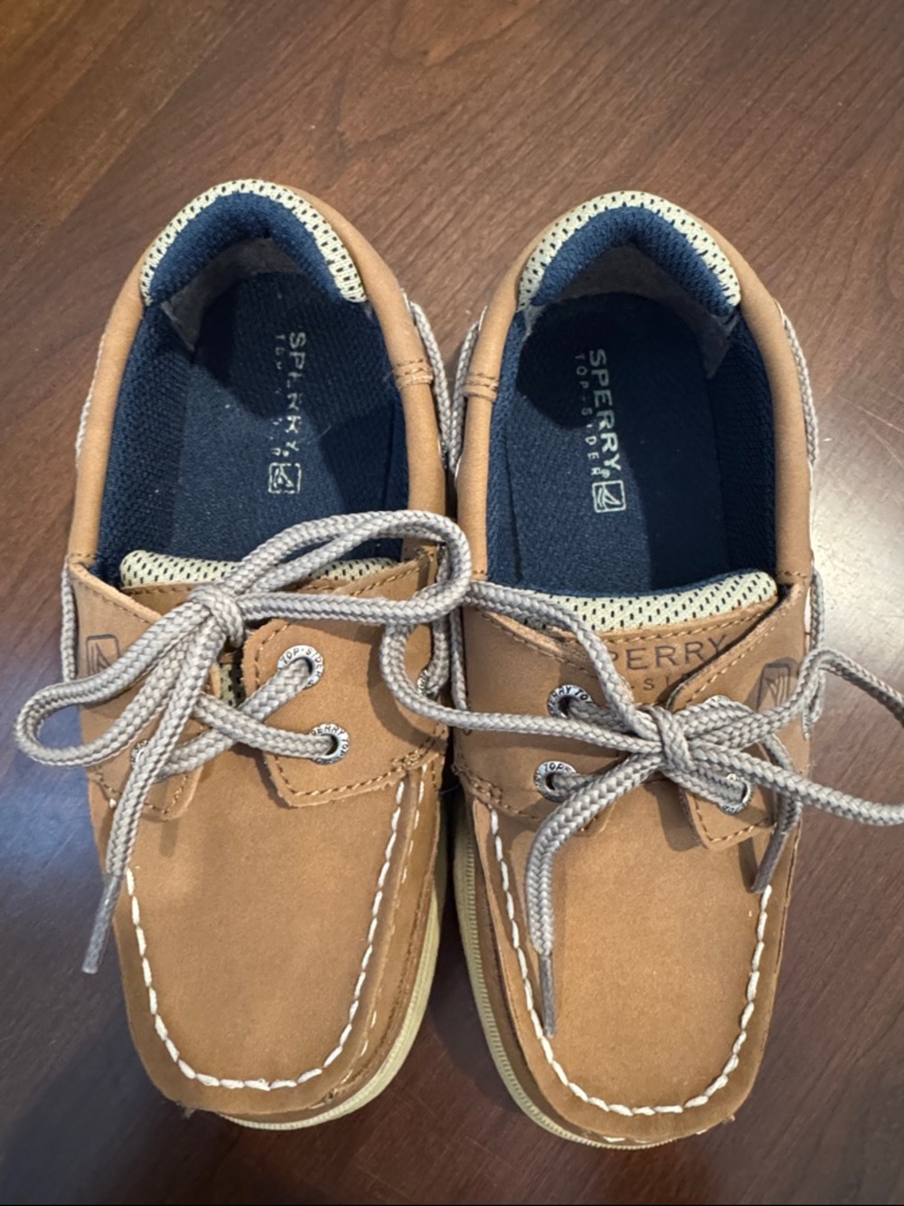 Sperry Kids Lanyard Boat Shoe, like new! - Picture 5 of 9